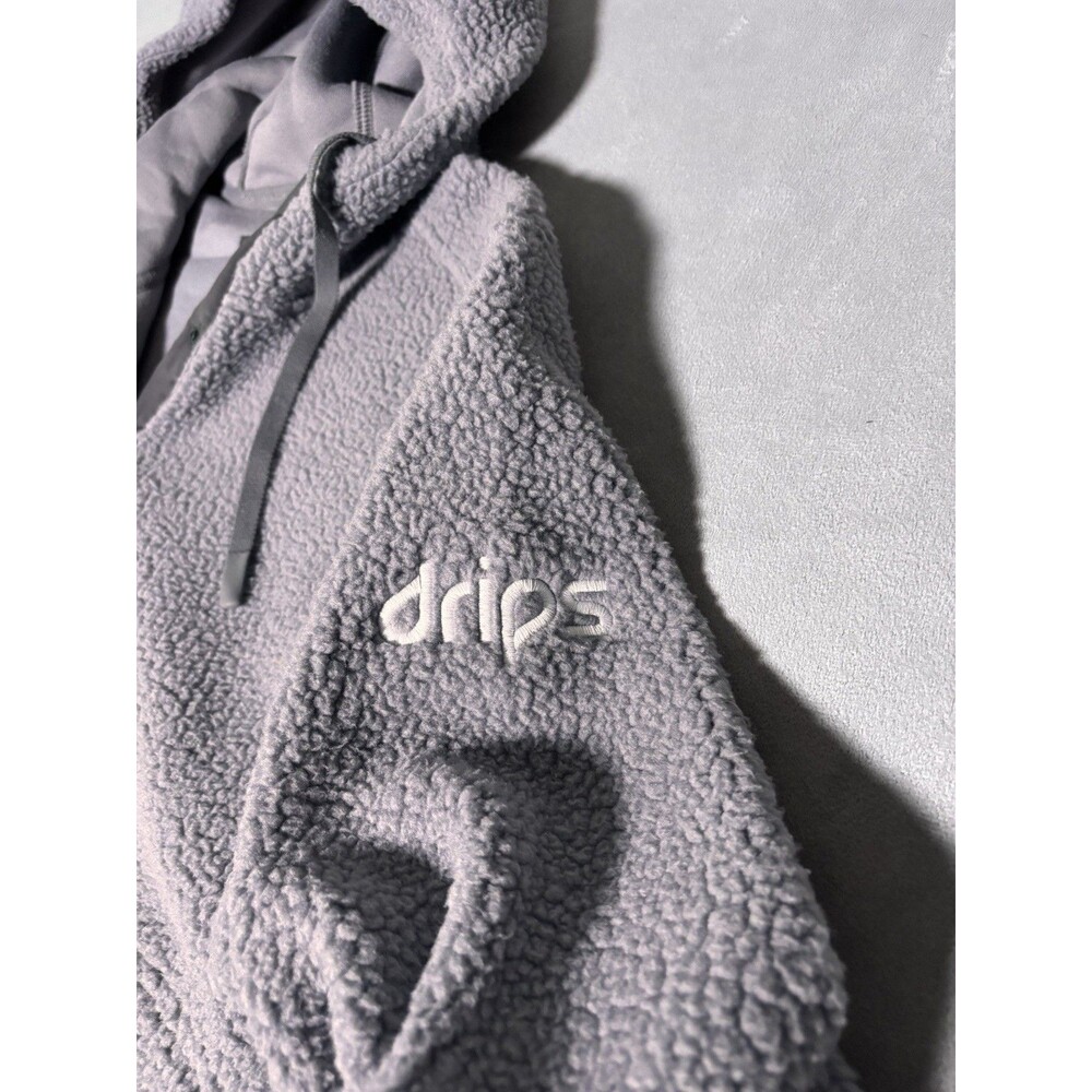 Outdoor Research Packwood Fleece Pullover Hoodie Gray Women’s Medium View 5